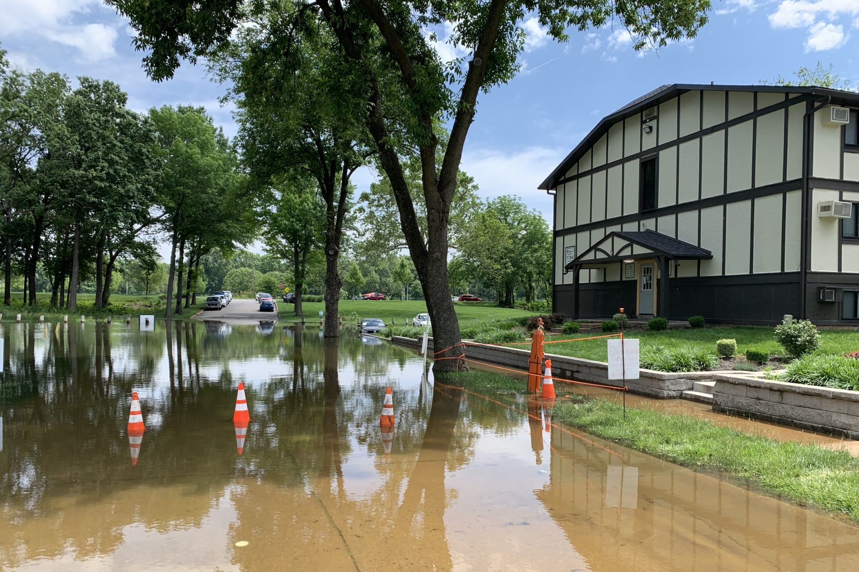 Flooding in Affton